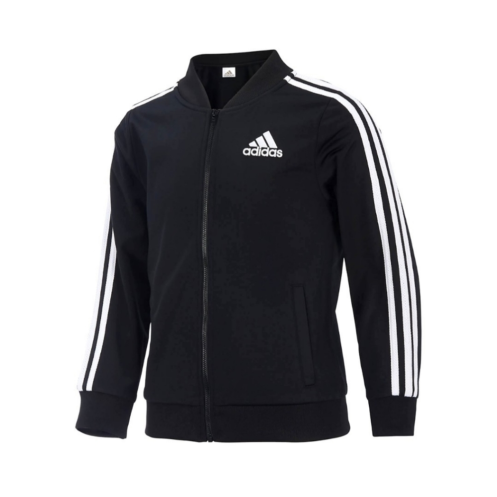🆕 Adidas 💗 Girl's Tricot Bomber Jacket Med 10/12